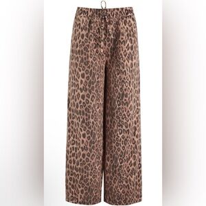 Damson Madder Rafe Leopard Print Pants